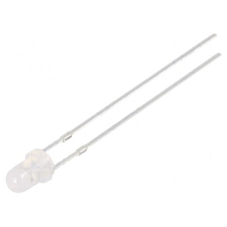 LED 3mm roșie/galbenă 30° convexă - Nr. term: 2 | Electronic-mag.ro | Componente Electronice
