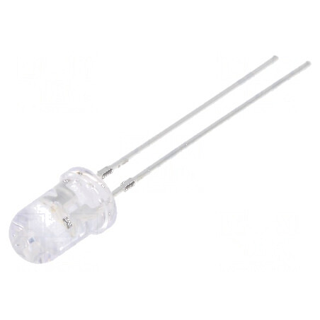 LED UV 30° 20mA 400-410nm 3-5VDC THT cu Clipire 1,8Hz | Electronic-mag.ro | Componente Electronice