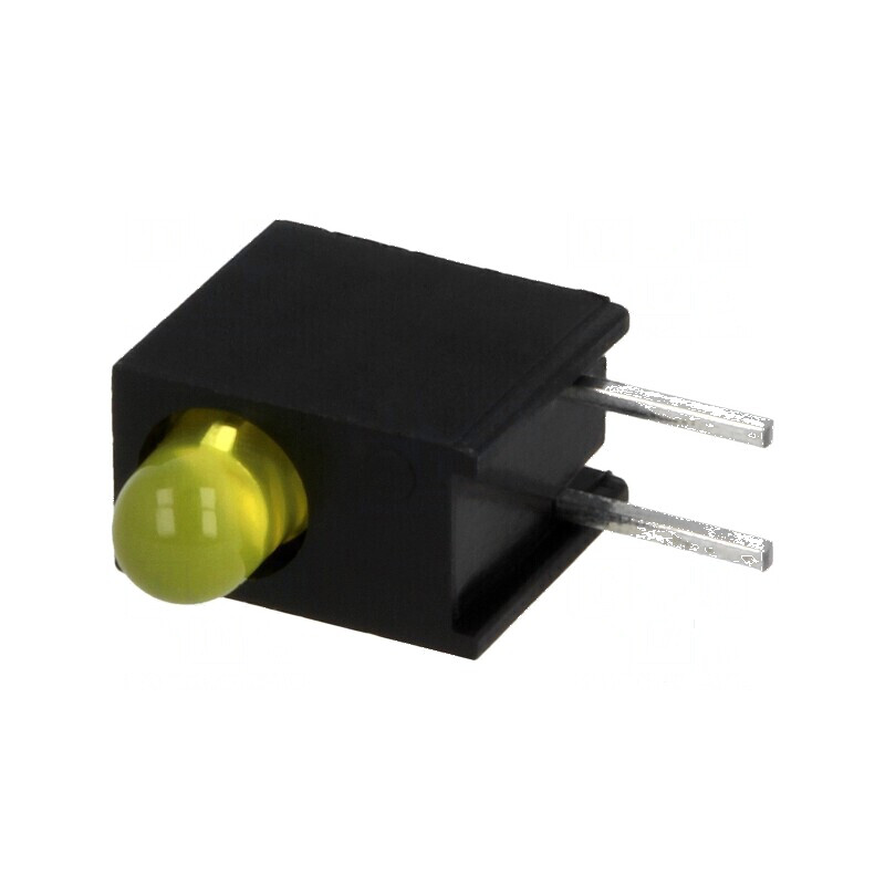 LED 3mm galben în carcasă - 1 diode 20mA 40° 2,1÷2,5V | Electronic-mag.ro | Componente Electronice LED 3mm galben în carcasă - 1 diode 20mA 40° 2,1÷2,5V | Electronic-mag.ro | Componente Electronice