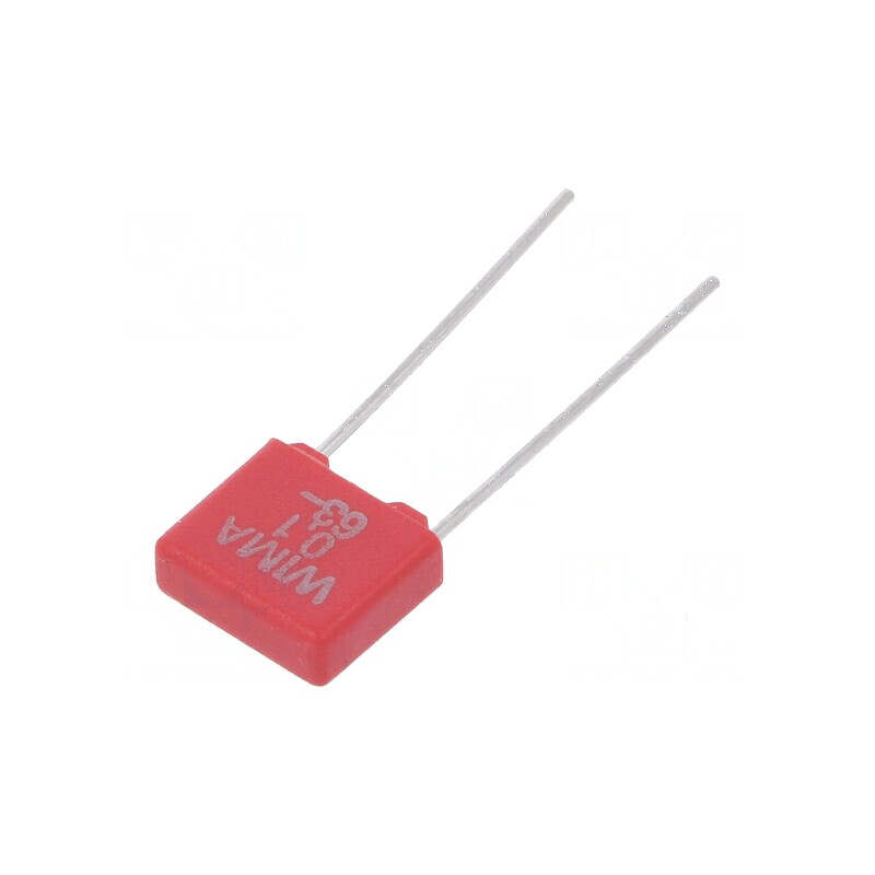 Condensator poliester 100nF 40VAC 63VDC 5mm ±5% -55÷100°C | Electronic-mag.ro | Componente Electronice
