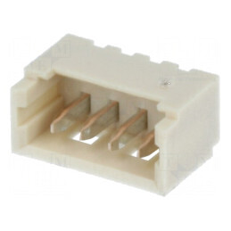 Conector cablu-placă soclu tată PicoBlade 1,25mm 4 PIN THT | Electronic-mag.ro | Componente Electronice