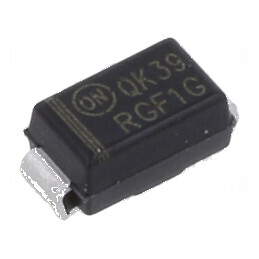 Diodă redresoare SMD 400V 1A 150ns Ufmax 1,3V Ifsm 30A | Electronic-mag.ro | Componente Electronice