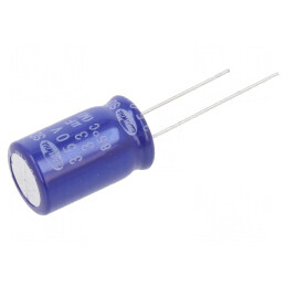 Condensator electrolitic THT 33uF 350VDC 12,5mm x 20mm ±20% | Electronic-mag.ro | Componente Electronice