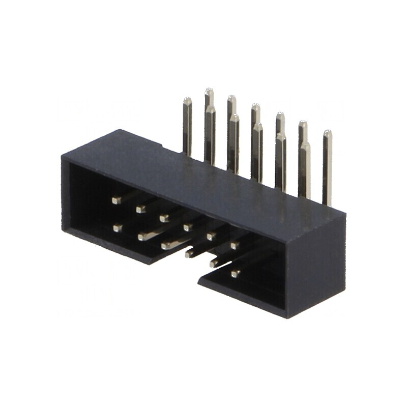 Conector IDC soclu tată 12 PIN 90° THT gold flash | Electronic-mag.ro | Componente Electronice Conector IDC soclu tată 12 PIN 90° THT gold flash | Electronic-mag.ro | Componente Electronice