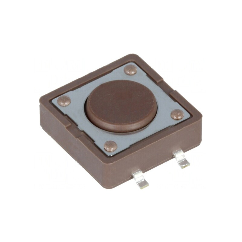 Microîntrerupător TACT SPST-NO 0,05A/12VDC SMT | Electronic-mag.ro | Componente Electronice Microîntrerupător TACT SPST-NO 0,05A/12VDC SMT | Electronic-mag.ro | Componente Electronice