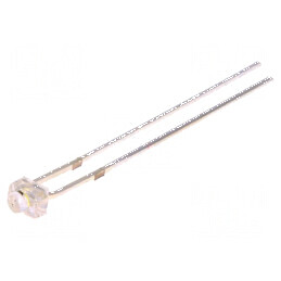 LED Alb Rece 1,8mm 2180mcd 30° Convex 12VDC | Electronic-mag.ro | Componente Electronice