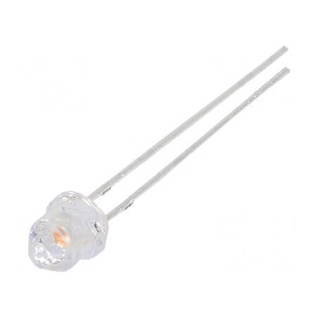 LED 3mm galben/albastru 30° convex, nr. term: 2 | Electronic-mag.ro | Componente Electronice