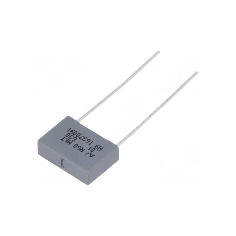 Condensator poliester 10nF 220VAC 630VDC 10mm THT ±10% | Electronic-mag.ro | Componente Electronice