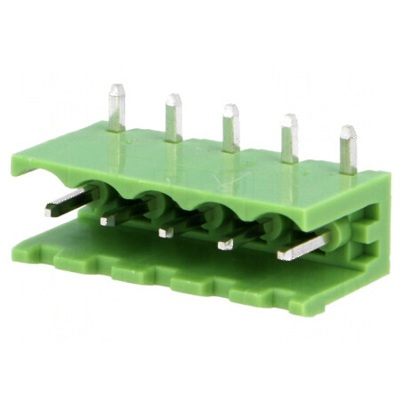 Regletă de conexiuni deconectabilă 5 pini 5,08mm | Electronic-mag.ro | Componente Electronice