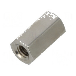 Piuliță distanțieră filetată M3 10mm hexagonală | Electronic-mag.ro | Componente Electronice