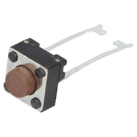 Microîntrerupător TACT SPST 0,05A 12VDC THT Pozitie 2 | Electronic-mag.ro | Componente Electronice