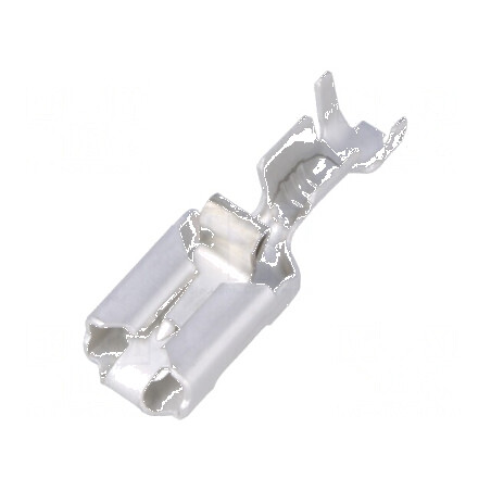 Terminal plat 6,3mm mamă 1÷2,5mm2 crimpat pe cablu | Electronic-mag.ro | Componente Electronice