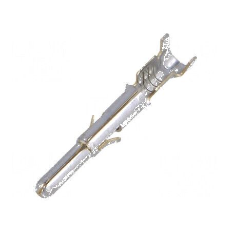 Pin tată alamă cositorit 0,5-2mm² 20-14AWG vrac 6,35mm | Electronic-mag.ro | Componente Electronice