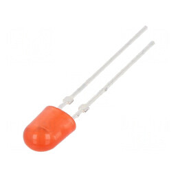 LED oval roșie 5,2x3,8x7mm 1220-2040mcd 20mA | Electronic-mag.ro | Componente Electronice