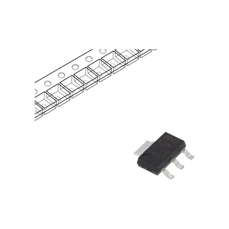 Tiristor 800V SOT223 SMD 1,25A 25A | Electronic-mag.ro | Componente Electronice