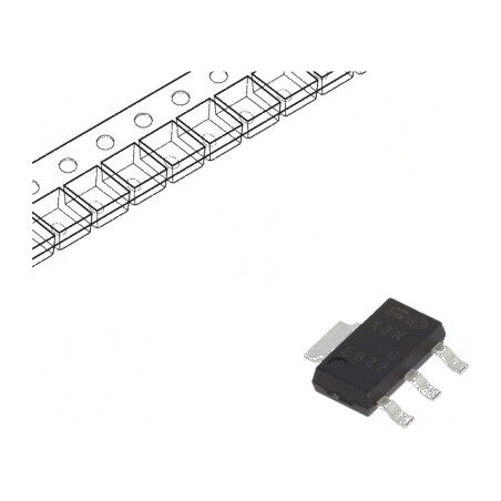 Tiristor 800V SOT223 SMD 1,25A 25A | Electronic-mag.ro | Componente Electronice