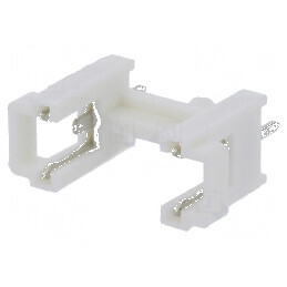 Clemă siguranţe cilindrice THT 5x20mm 6,3A UL94V-0 | Electronic-mag.ro | Componente Electronice
