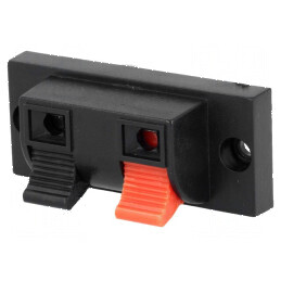 Conector difuzoare terminal mono pentru montare pe panou | Electronic-mag.ro | Componente Electronice