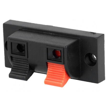 Conector difuzoare terminal mono pentru montare pe panou | Electronic-mag.ro | Componente Electronice