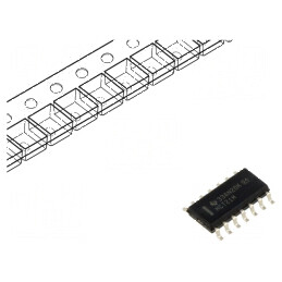 IC digital SMD SO14 2 canaluri 4,5÷5,5VDC HCT | Electronic-mag.ro | Componente Electronice
