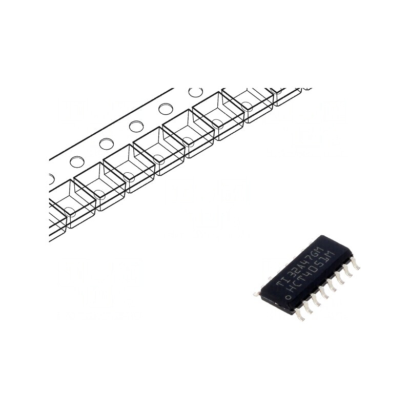 Demultiplexor/Multiplexor Digital SMD SO16 4,5-5,5VDC HCT | Electronic-mag.ro | Componente Electronice Demultiplexor/Multiplexor Digital SMD SO16 4,5-5,5VDC HCT | Electronic-mag.ro | Componente Electronice