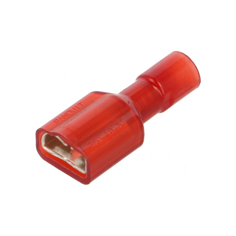 Terminal plat 6,3mm 0,8mm mamă crimpat pentru cablu 0,5-1mm² | Electronic-mag.ro | Componente Electronice Terminal plat 6,3mm 0,8mm mamă crimpat pentru cablu 0,5-1mm² | Electronic-mag.ro | Componente Electronice