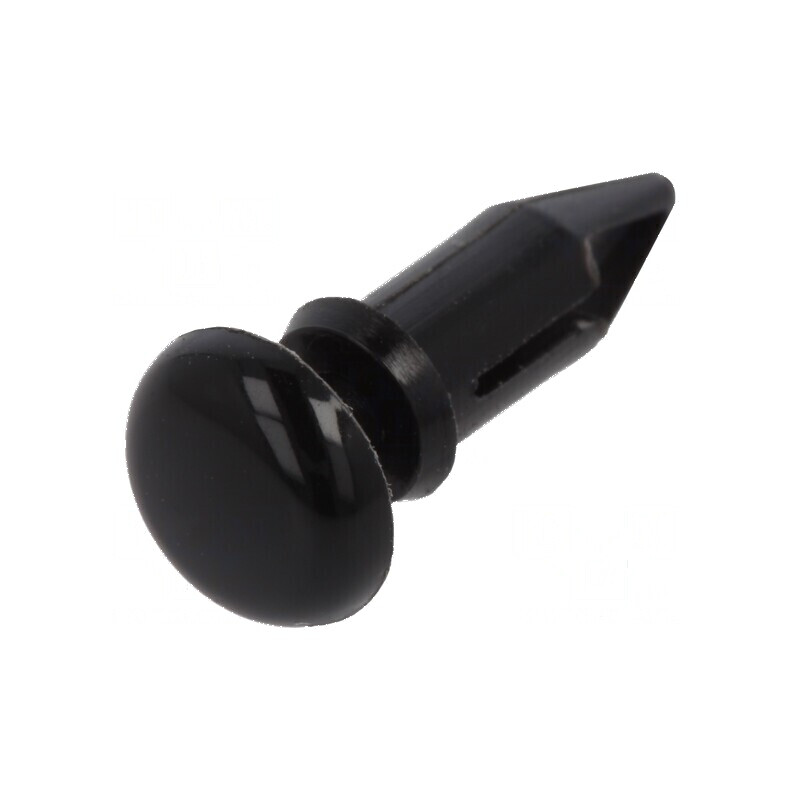 Diblu poliamidă negru 9,5mm lungime 3,7mm diametru orificiu montare | Electronic-mag.ro | Componente Electronice Diblu poliamidă negru 9,5mm lungime 3,7mm diametru orificiu montare | Electronic-mag.ro | Componente Electronice