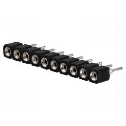 Conector şiruri pini soclu mamă 10 contacte întoarse | Electronic-mag.ro | Componente Electronice