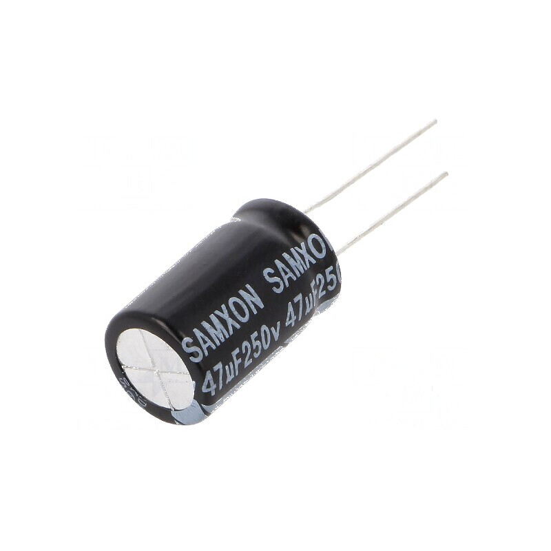 Condensator electrolitic THT 47uF 250VDC 12,5x20mm ±20% | Electronic-mag.ro | Componente Electronice Condensator electrolitic THT 47uF 250VDC 12,5x20mm ±20% | Electronic-mag.ro | Componente Electronice