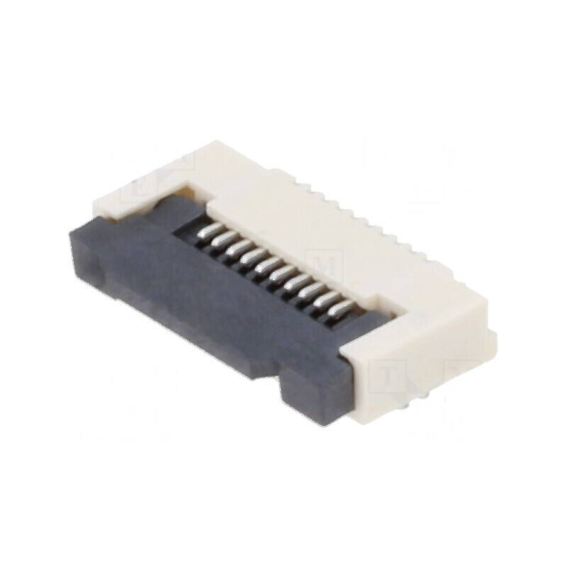 Conector FFC/FPC orizontal 10 PIN ZIF SMT 50V 0,4A -25÷85°C | Electronic-mag.ro | Componente Electronice Conector FFC/FPC orizontal 10 PIN ZIF SMT 50V 0,4A -25÷85°C | Electronic-mag.ro | Componente Electronice