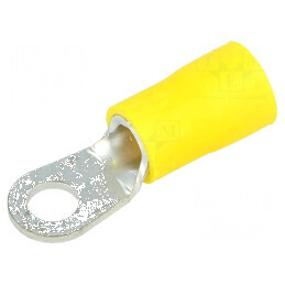 Inelar M4 Ø 4,3mm 2,5÷6mm2 crimpat pe cablu izolat | Electronic-mag.ro | Componente Electronice