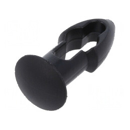 Diblu poliamidă 5,6mm x 7,9mm negru UL94V-2 | Electronic-mag.ro | Componente Electronice