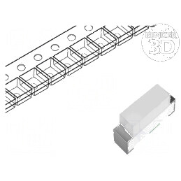 LED SMD Verde/Galben 8-40mcd 2x0,6x1,05mm 140° | Electronic-mag.ro | Componente Electronice