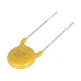 Siguranţă polimerică PTC 80mA Ø0,51x7,6mm  | Electronic-mag.ro | Componente Electronice