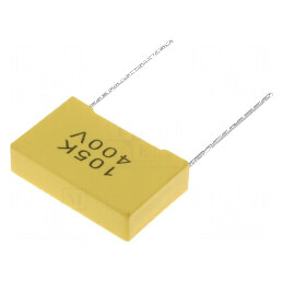 Condensator poliester 1uF 400VDC 22,5mm THT MKT | Electronic-mag.ro | Componente Electronice
