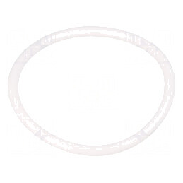 Garnitură O-ring silicon 3mm 43mm albă -60÷160°C | Electronic-mag.ro | Componente Electronice