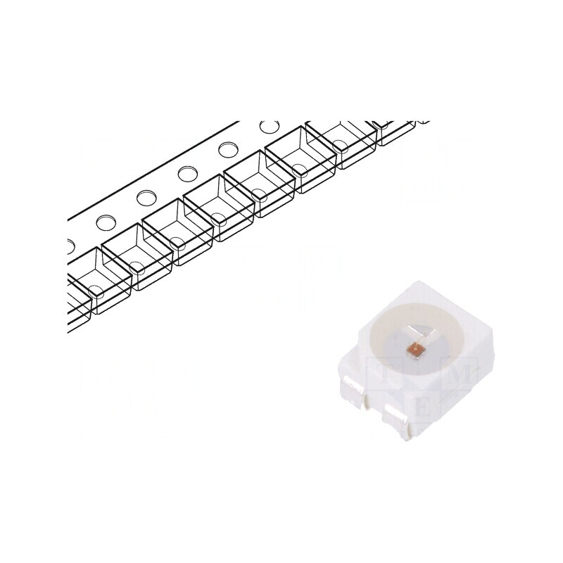 LED SMD 3528 PLCC4 Roșie 4200mcd 3,5x2,8x1,9mm 120° 70mA | Electronic-mag.ro | Componente Electronice LED SMD 3528 PLCC4 Roșie 4200mcd 3,5x2,8x1,9mm 120° 70mA | Electronic-mag.ro | Componente Electronice