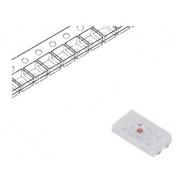 LED SMD 5630 galben - 10-20lm, 5,6x3x0,9mm, 120° | Electronic-mag.ro | Componente Electronice