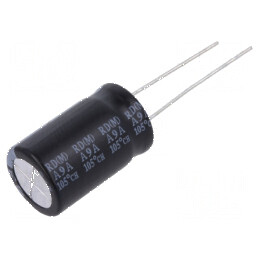 Condensator electrolitic THT 47uF 250V Ø12,5x20mm ±20% | Electronic-mag.ro | Componente Electronice