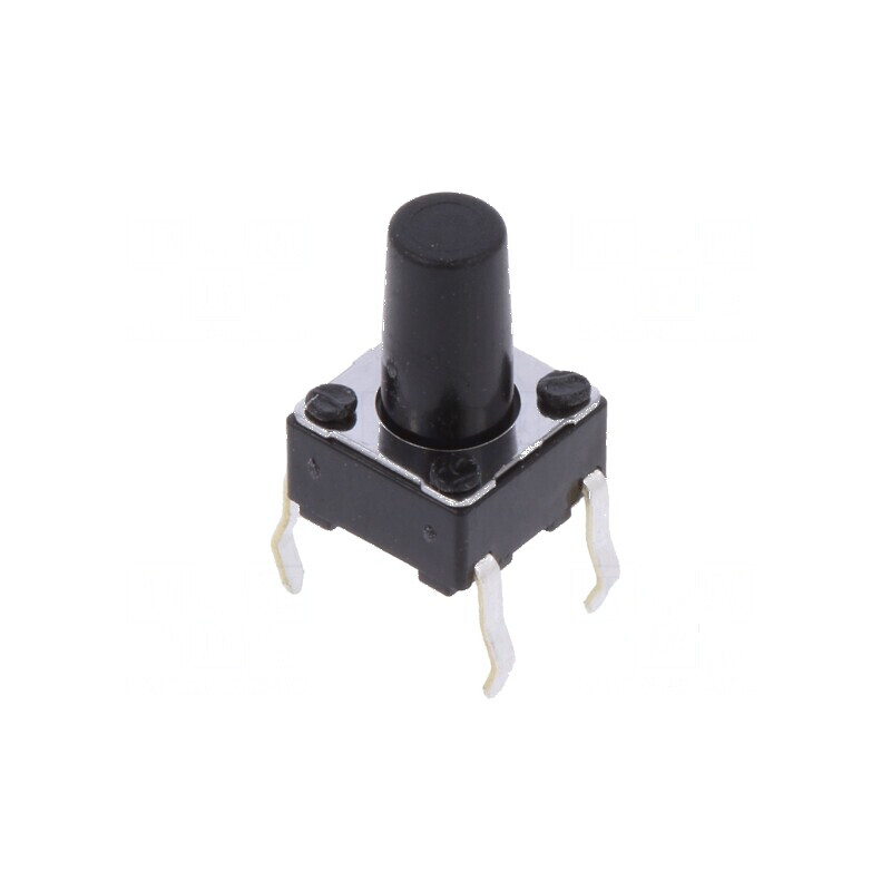 Microîntrerupător TACT SPST 0,05A 12VDC THT 1N 9,5mm | Electronic-mag.ro | Componente Electronice Microîntrerupător TACT SPST 0,05A 12VDC THT 1N 9,5mm | Electronic-mag.ro | Componente Electronice