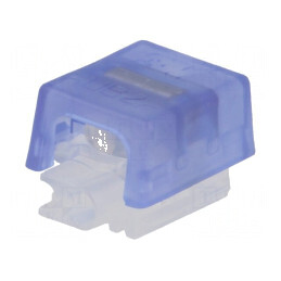 Conector rapid Presslok IDC 19AWG-26AWG albastru | Electronic-mag.ro | Componente Electronice