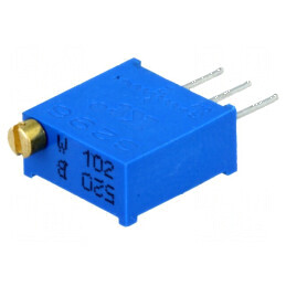 Potenţiometru multitură 1kΩ 500mW THT ±10% | Electronic-mag.ro | Componente Electronice