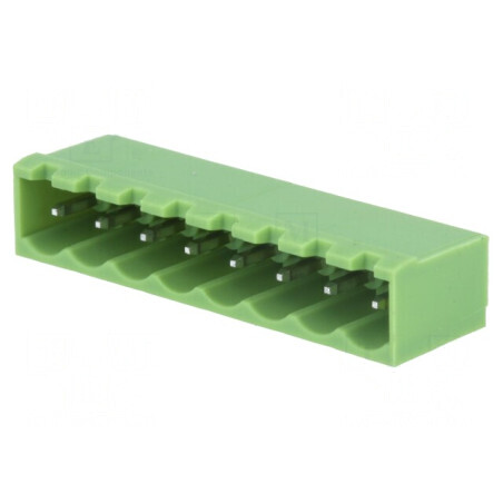 Regletă de conexiuni deconectabilă 5mm, 8 piste | Electronic-mag.ro | Componente Electronice