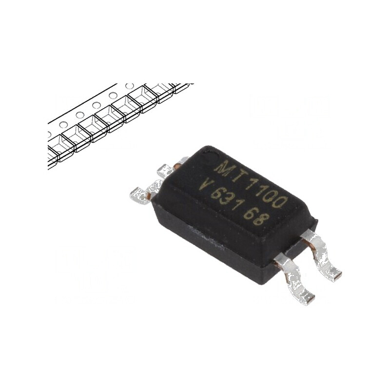 Optocuplor SMD 1 Canale OUT Tranzistori 3,75kV 70V | Electronic-mag.ro | Componente Electronice Optocuplor SMD 1 Canale OUT Tranzistori 3,75kV 70V | Electronic-mag.ro | Componente Electronice