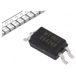 Optocuplor SMD 3,75kV 70V cu 1 Canal și Ieșire pe Tranzistori | Electronic-mag.ro | Componente Electronice