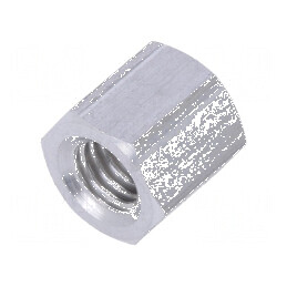Piuliță distanțieră filetată 8mm M5 hexagonală | Electronic-mag.ro | Componente Electronice