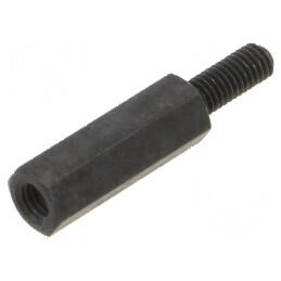 Piuliță distanțieră filet M3 15mm | Electronic-mag.ro | Componente Electronice