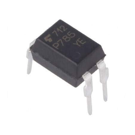 Optocuplor THT DIP4 5kV 80V | Electronic-mag.ro | Componente Electronice