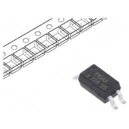 Optocuplor SMD 1 Canal OUT Tranzistori 3,75kV 80V | Electronic-mag.ro | Componente Electronice