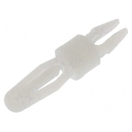 Distanțier PCB poliamidă 3,2mm UL94V-2 clichet naturală | Electronic-mag.ro | Componente Electronice